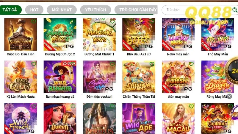 Điểm nổi bật của game nổ hũ QQ88